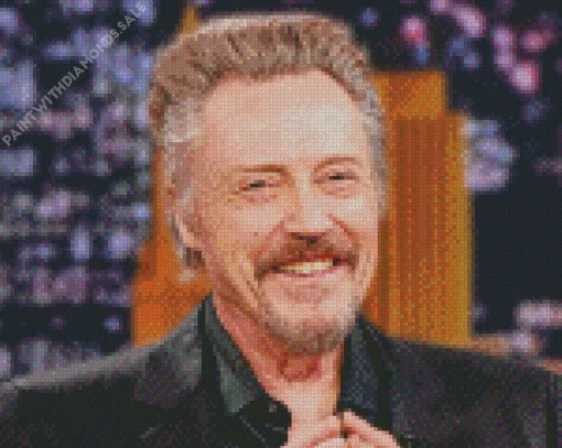 Christopher Walken Smiling Diamond Painting