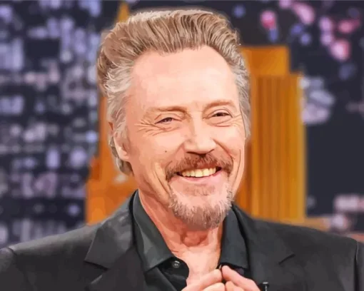 Christopher Walken Smiling Diamond Painting