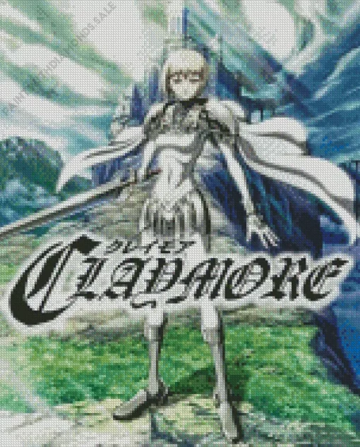 Claymore Anime Diamond Painting