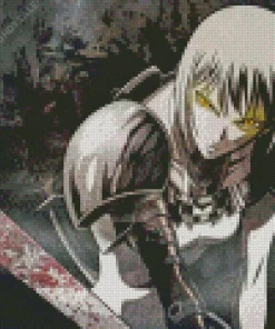 Claymore Anime Series Diamond Painting