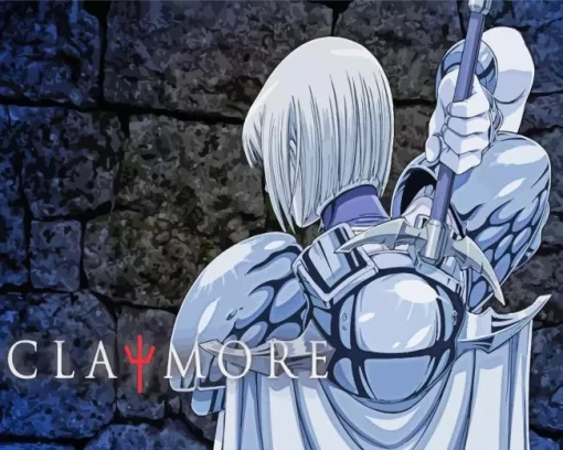 Claymore Back Poster Diamond Painting