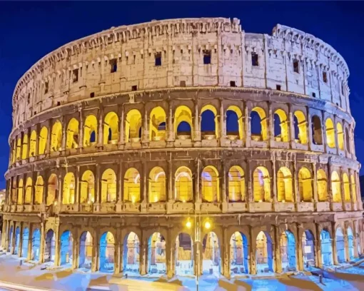 Colosseum Diamond Painting