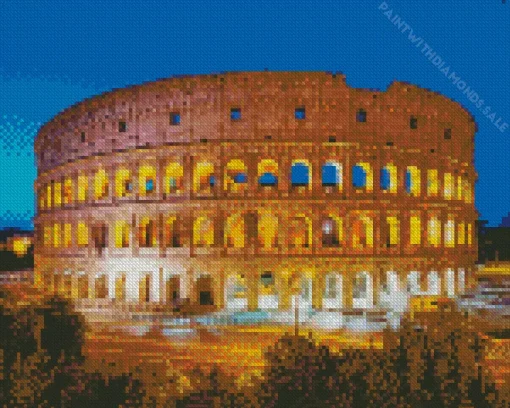 Colosseum Rome Diamond Painting