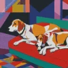 Coonhounds Art Diamond Painting