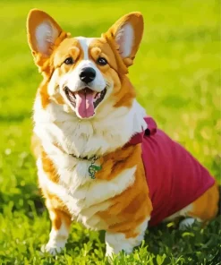 Corgi Dog Diamond Painting