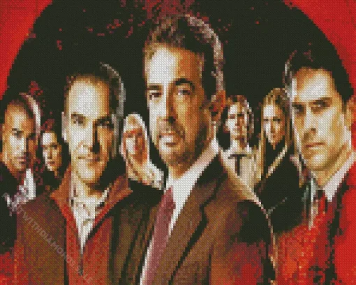 Criminal Minds Characters Diamond Painting