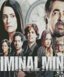 Criminal Minds Characters Poster Diamond Painting