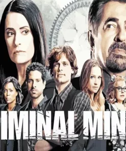 Criminal Minds Characters Poster Diamond Painting