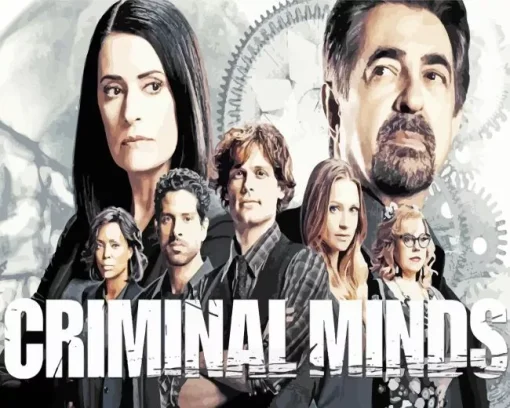 Criminal Minds Characters Poster Diamond Painting