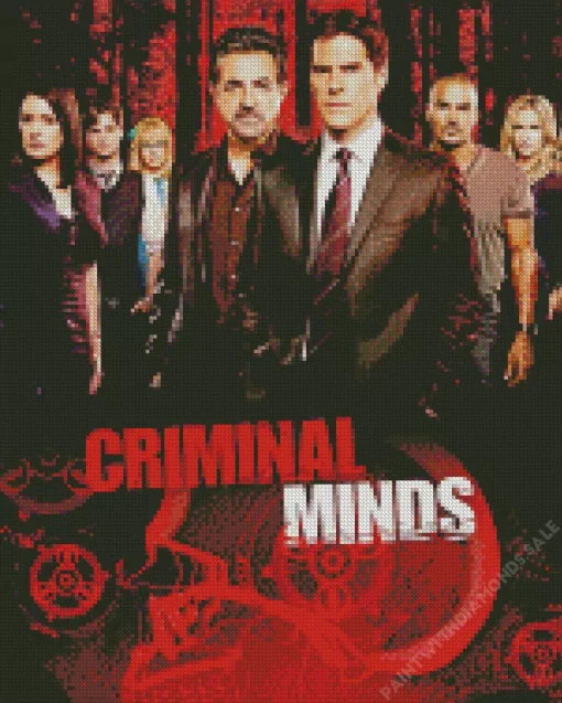 Criminal Minds Poster Diamond Painting