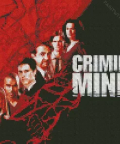 Criminal Minds Poster Art Diamond Painting