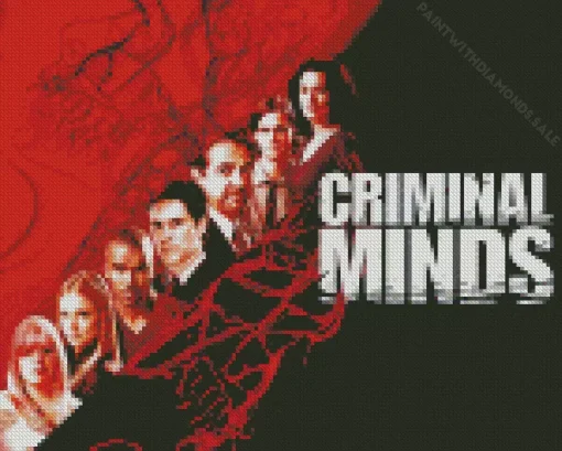 Criminal Minds Poster Art Diamond Painting