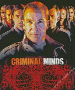 Criminal Minds Serie Poster Diamond Painting