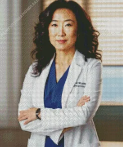 Cristina Yang Greys Anatomy Diamond Painting