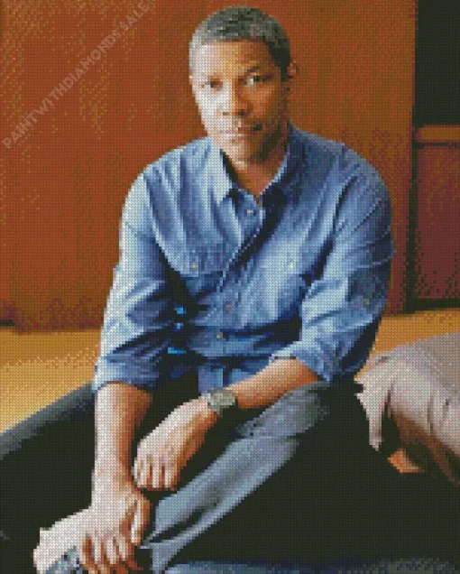 Denzel Washington Diamond Painting