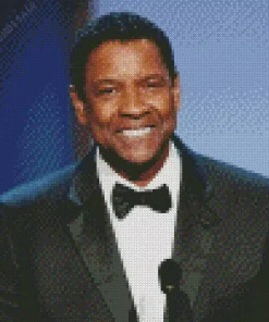 Denzel Washington In Suit Diamond Painting