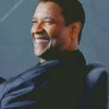 Denzel Washington Smiling Diamond Painting