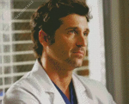 Derek Shepherd Greys Anatomy Diamond Painting