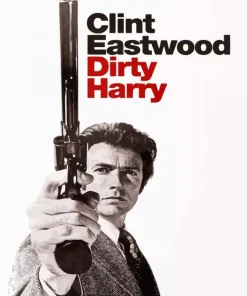 Dirty Harry Clint Eastwood Poster Diamond Painting