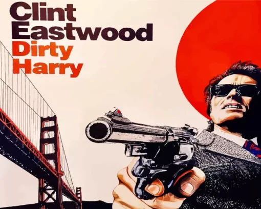 Dirty Harry Movie Diamond Painting