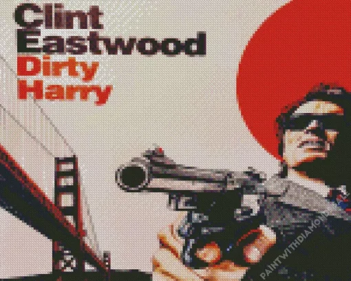 Dirty Harry Movie Diamond Painting