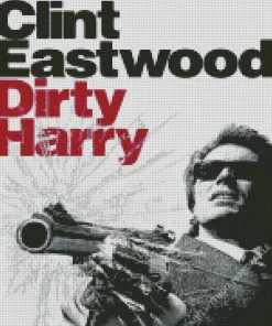 Dirty Harry Poster Diamond Painting