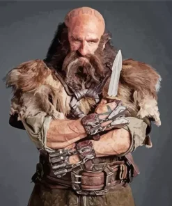 Dwalin The Hobbit Diamond Painting