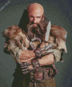 Dwalin The Hobbit Diamond Painting