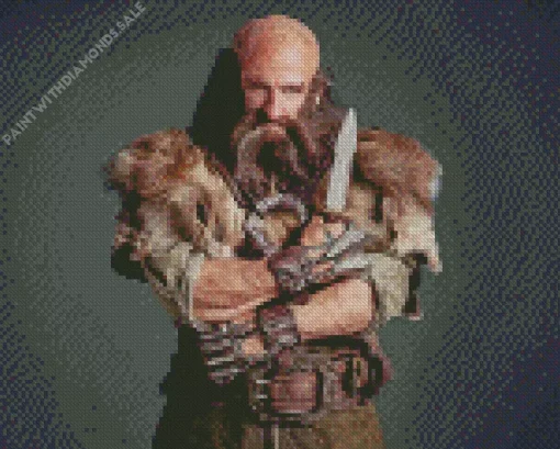 Dwalin The Hobbit Diamond Painting