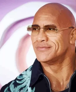 Dwayne Johnson Actor Diamond Painting