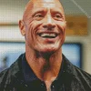 Dwayne Johnson Smiling Diamond Painting