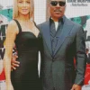 Eddie Murphy And His Wife Diamond Painting