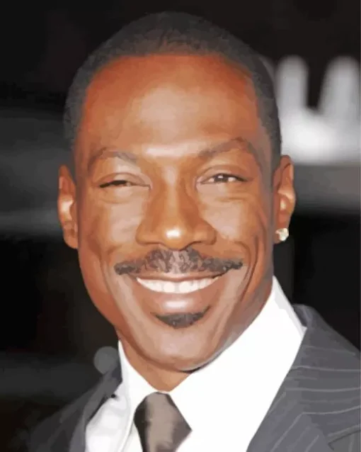 Eddie Murphy Smiling Diamond Painting