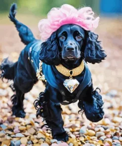 English Cocker Spaniel Diamond Painting