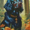 English Cocker Spaniel Dog Diamond Painting