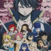 Fairy Tail Anime Diamond Painting