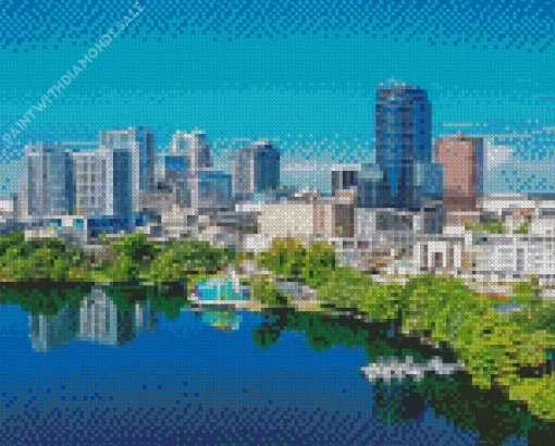 Florida City Diamond Painting