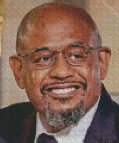 Forest Whitaker Smiling Diamond Painting