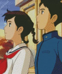 From Up On Poppy Hill Characters Diamond Painting