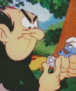 Gargamel The Smurfs Diamond Painting