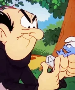 Gargamel The Smurfs Diamond Painting