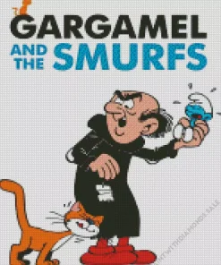 Gargamel The Smurfs Poster Diamond Painting