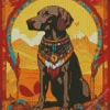 German Shorthaired Pointer Dog Diamond Painting