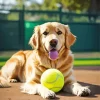 Golden Retriever With Tennis Ball Diamond Painting