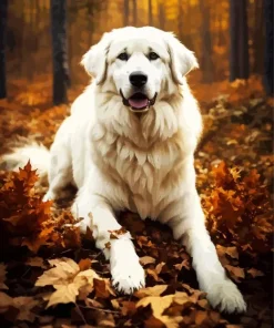 Great Pyrenees Dog Diamond Painting