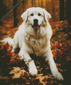 Great Pyrenees Dog Diamond Painting