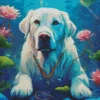 Great Pyrenees In The Sea Diamond Painting