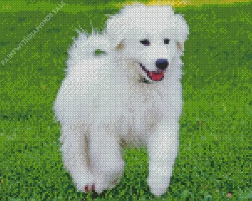 Great Pyrenees Puppy Diamond Painting