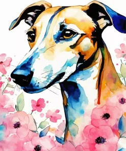 Greyhound Dog Diamond Painting