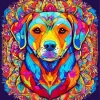 Greyhound Mandala Diamond Painting